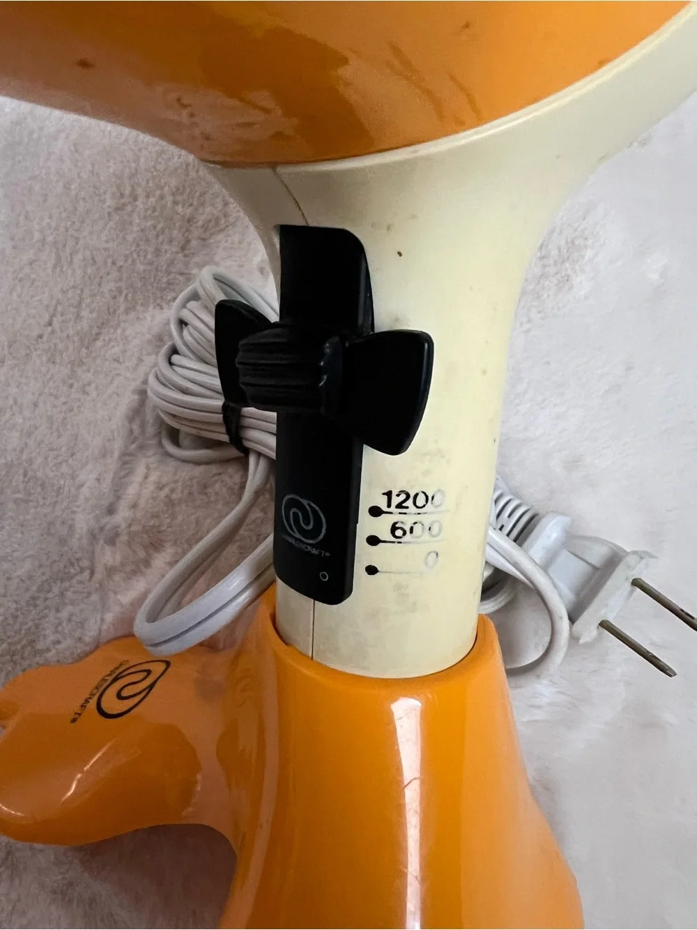 Vintage 1990s Salton Crazy Duck Hair Dryer Blow Dryer Kitsch Tested Works - Picture 9 of 9